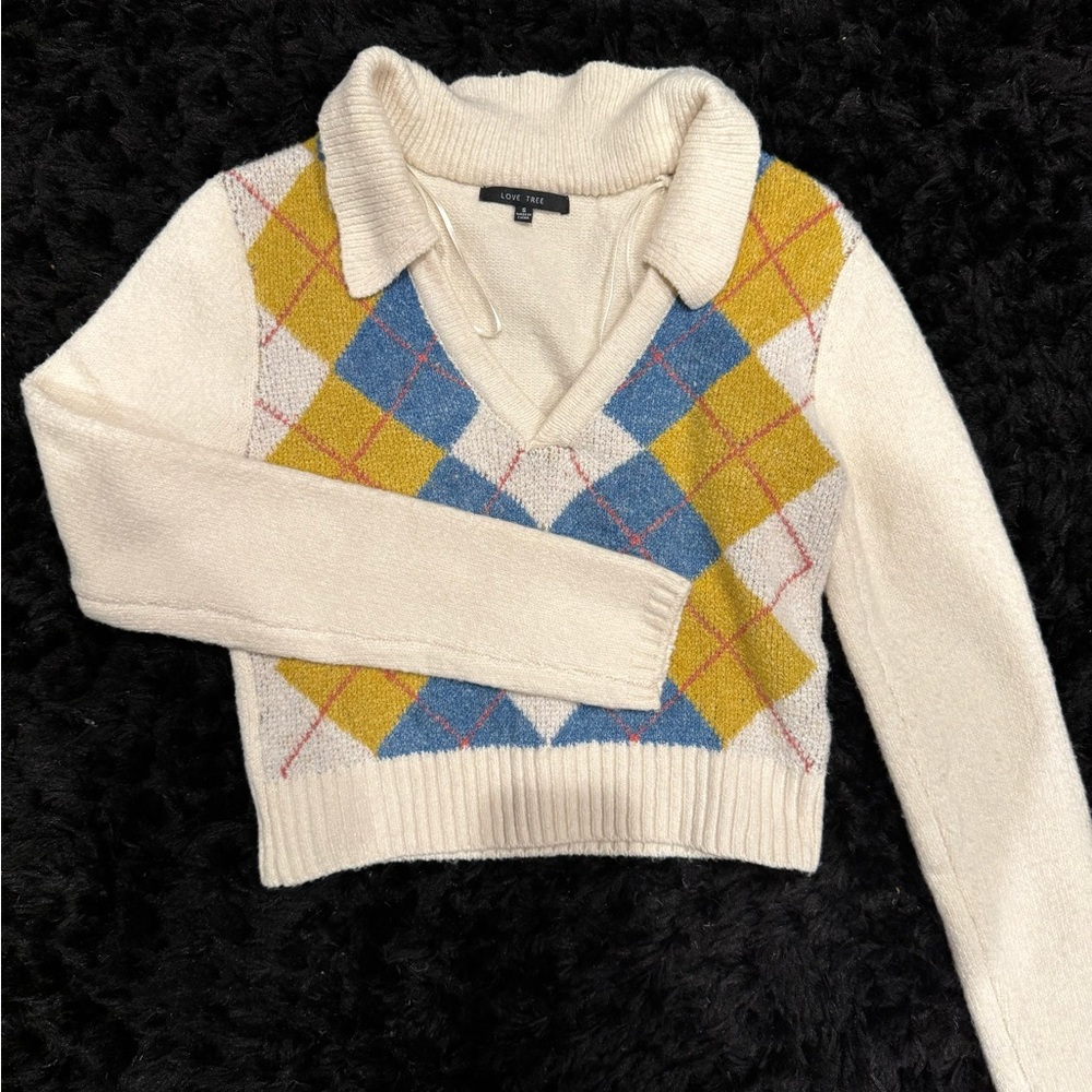 cute collared sweater